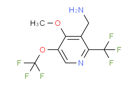 AM149992 | 1805111-93-6 | 3-(Aminomethyl)-4-methoxy-5-(trifluoromethoxy)-2-(trifluoromethyl)pyridine