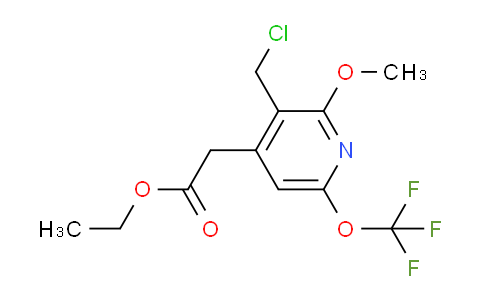 AM150000 | 1806156-10-4 | Ethyl 3-(chloromethyl)-2-methoxy-6-(trifluoromethoxy)pyridine-4-acetate