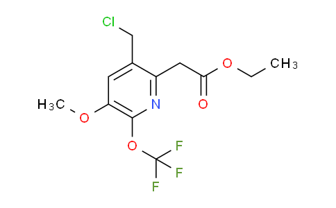 AM150006 | 1806770-53-5 | Ethyl 3-(chloromethyl)-5-methoxy-6-(trifluoromethoxy)pyridine-2-acetate