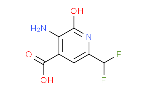 AM15002 | 1805328-40-8 | 3-Amino-6-(difluoromethyl)-2-hydroxypyridine-4-carboxylic acid