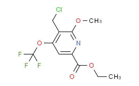 AM150039 | 1806752-82-8 | Ethyl 3-(chloromethyl)-2-methoxy-4-(trifluoromethoxy)pyridine-6-carboxylate