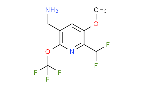 AM150045 | 1804352-40-6 | 5-(Aminomethyl)-2-(difluoromethyl)-3-methoxy-6-(trifluoromethoxy)pyridine