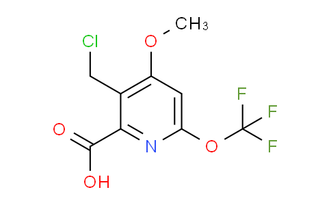 AM150050 | 1806770-61-5 | 3-(Chloromethyl)-4-methoxy-6-(trifluoromethoxy)pyridine-2-carboxylic acid