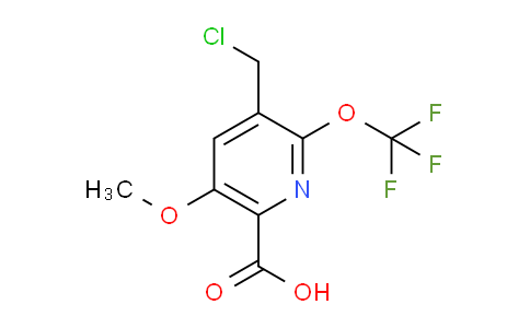AM150054 | 1806154-62-0 | 3-(Chloromethyl)-5-methoxy-2-(trifluoromethoxy)pyridine-6-carboxylic acid
