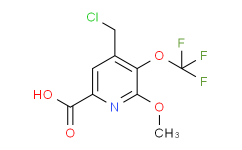 AM150064 | 1805101-76-1 | 4-(Chloromethyl)-2-methoxy-3-(trifluoromethoxy)pyridine-6-carboxylic acid