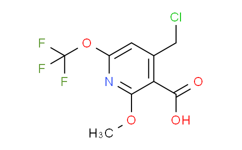 AM150067 | 1806186-58-2 | 4-(Chloromethyl)-2-methoxy-6-(trifluoromethoxy)pyridine-3-carboxylic acid