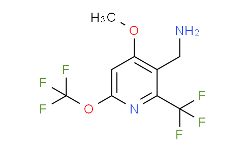 AM150074 | 1805137-13-6 | 3-(Aminomethyl)-4-methoxy-6-(trifluoromethoxy)-2-(trifluoromethyl)pyridine