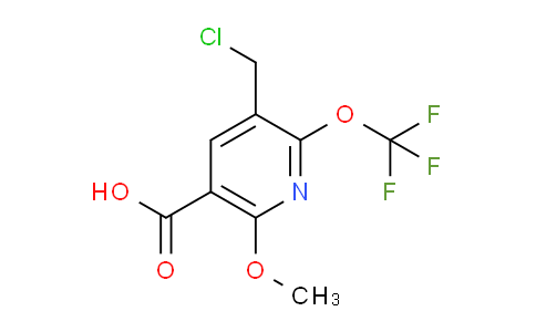 AM150077 | 1805991-22-3 | 3-(Chloromethyl)-6-methoxy-2-(trifluoromethoxy)pyridine-5-carboxylic acid