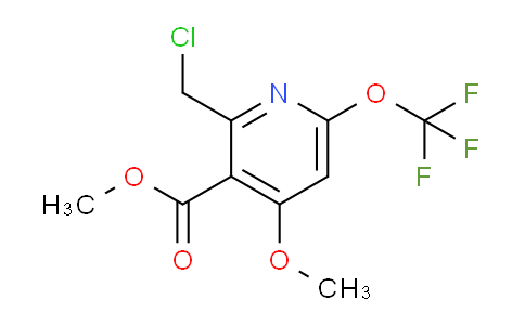 Methyl 2-(chloromethyl)-4-methoxy-6-(trifluoromethoxy)pyridine-3-carboxylate