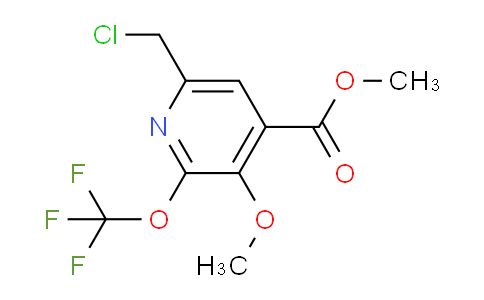 Methyl 6-(chloromethyl)-3-methoxy-2-(trifluoromethoxy)pyridine-4-carboxylate