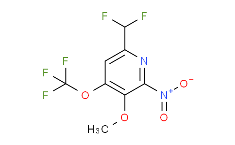 AM150090 | 1804890-34-3 | 6-(Difluoromethyl)-3-methoxy-2-nitro-4-(trifluoromethoxy)pyridine