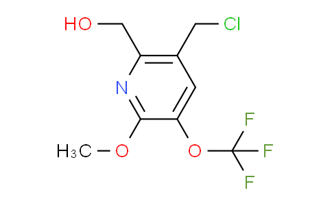 5-(Chloromethyl)-2-methoxy-3-(trifluoromethoxy)pyridine-6-methanol