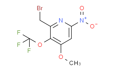 2-(Bromomethyl)-4-methoxy-6-nitro-3-(trifluoromethoxy)pyridine