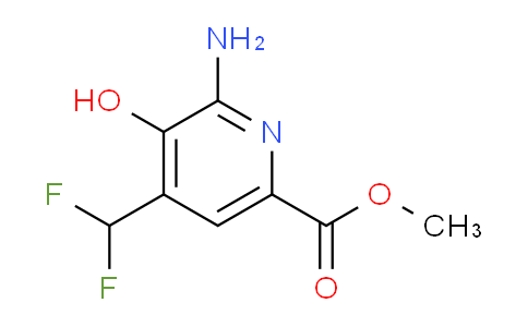 AM15010 | 1805953-66-5 | Methyl 2-amino-4-(difluoromethyl)-3-hydroxypyridine-6-carboxylate