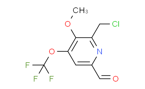 AM150101 | 1806760-79-1 | 2-(Chloromethyl)-3-methoxy-4-(trifluoromethoxy)pyridine-6-carboxaldehyde