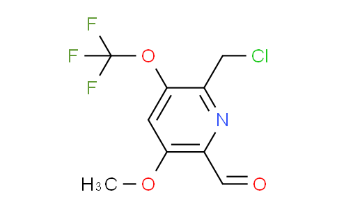 AM150107 | 1804754-82-2 | 2-(Chloromethyl)-5-methoxy-3-(trifluoromethoxy)pyridine-6-carboxaldehyde