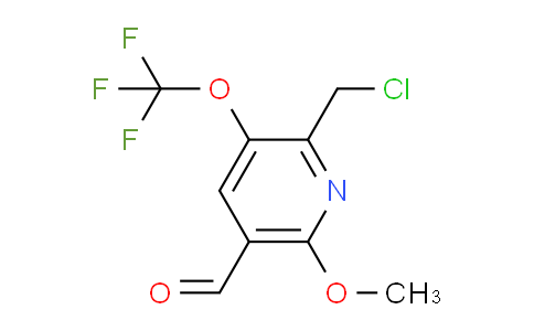 AM150110 | 1805989-89-2 | 2-(Chloromethyl)-6-methoxy-3-(trifluoromethoxy)pyridine-5-carboxaldehyde