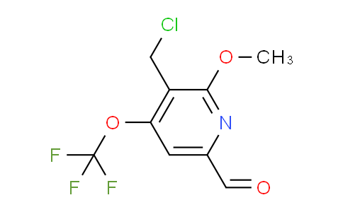 AM150114 | 1805273-50-0 | 3-(Chloromethyl)-2-methoxy-4-(trifluoromethoxy)pyridine-6-carboxaldehyde