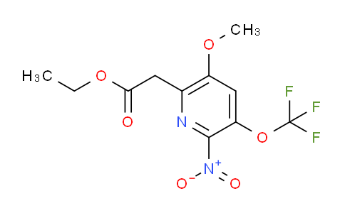 AM150115 | 1806749-60-9 | Ethyl 5-methoxy-2-nitro-3-(trifluoromethoxy)pyridine-6-acetate