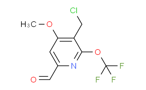 AM150116 | 1805990-11-7 | 3-(Chloromethyl)-4-methoxy-2-(trifluoromethoxy)pyridine-6-carboxaldehyde
