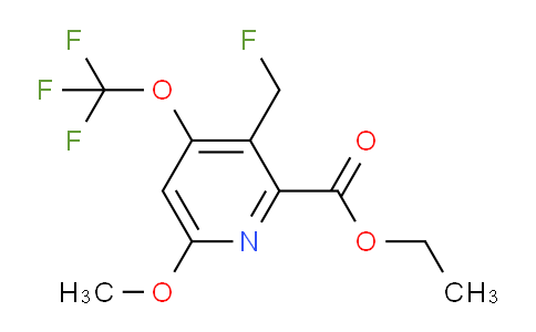 AM150122 | 1804760-11-9 | Ethyl 3-(fluoromethyl)-6-methoxy-4-(trifluoromethoxy)pyridine-2-carboxylate