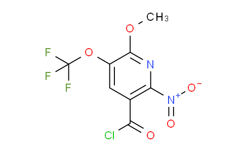 2-Methoxy-6-nitro-3-(trifluoromethoxy)pyridine-5-carbonyl chloride