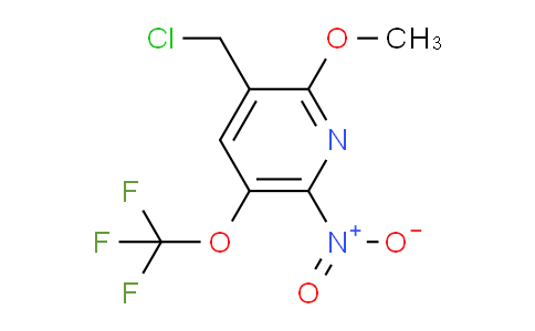 3-(Chloromethyl)-2-methoxy-6-nitro-5-(trifluoromethoxy)pyridine