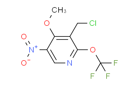 3-(Chloromethyl)-4-methoxy-5-nitro-2-(trifluoromethoxy)pyridine