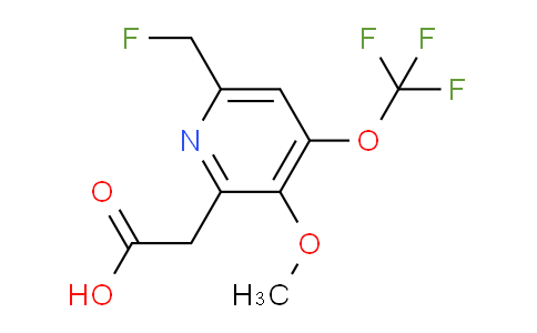 AM150136 | 1806757-76-5 | 6-(Fluoromethyl)-3-methoxy-4-(trifluoromethoxy)pyridine-2-acetic acid