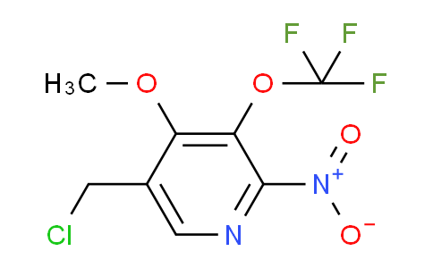 5-(Chloromethyl)-4-methoxy-2-nitro-3-(trifluoromethoxy)pyridine