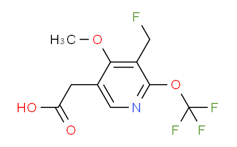 AM150146 | 1806752-38-4 | 3-(Fluoromethyl)-4-methoxy-2-(trifluoromethoxy)pyridine-5-acetic acid