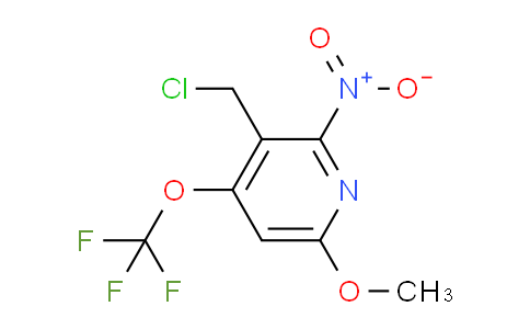 AM150149 | 1804889-86-8 | 3-(Chloromethyl)-6-methoxy-2-nitro-4-(trifluoromethoxy)pyridine
