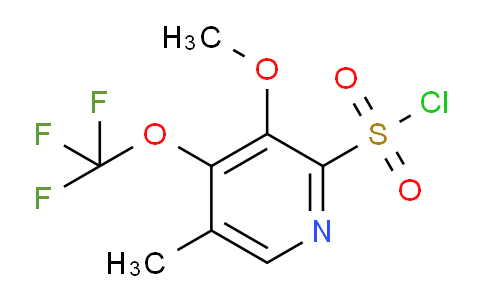AM150168 | 1803999-21-4 | 3-Methoxy-5-methyl-4-(trifluoromethoxy)pyridine-2-sulfonyl chloride