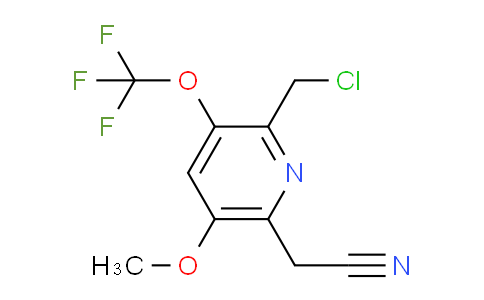 AM150172 | 1804639-08-4 | 2-(Chloromethyl)-5-methoxy-3-(trifluoromethoxy)pyridine-6-acetonitrile