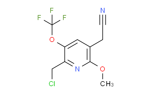 AM150177 | 1805208-60-9 | 2-(Chloromethyl)-6-methoxy-3-(trifluoromethoxy)pyridine-5-acetonitrile