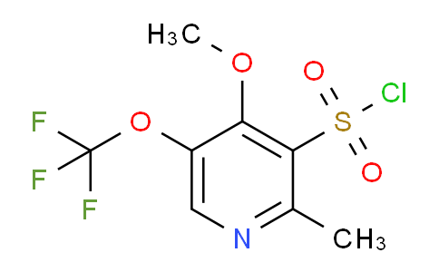 AM150178 | 1805083-41-3 | 4-Methoxy-2-methyl-5-(trifluoromethoxy)pyridine-3-sulfonyl chloride