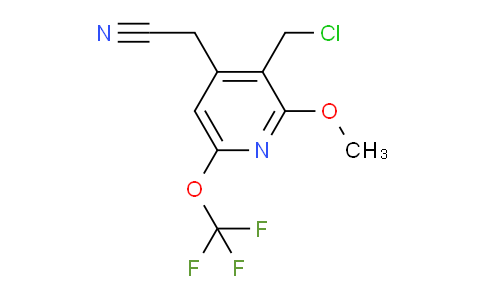 AM150188 | 1805071-66-2 | 3-(Chloromethyl)-2-methoxy-6-(trifluoromethoxy)pyridine-4-acetonitrile
