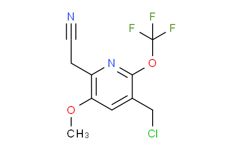 AM150196 | 1804639-37-9 | 3-(Chloromethyl)-5-methoxy-2-(trifluoromethoxy)pyridine-6-acetonitrile