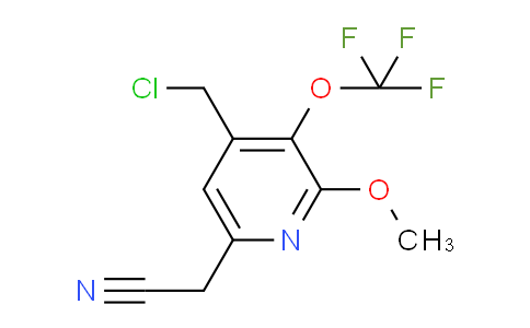 AM150197 | 1805208-93-8 | 4-(Chloromethyl)-2-methoxy-3-(trifluoromethoxy)pyridine-6-acetonitrile