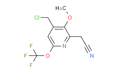 AM150204 | 1805072-15-4 | 4-(Chloromethyl)-3-methoxy-6-(trifluoromethoxy)pyridine-2-acetonitrile