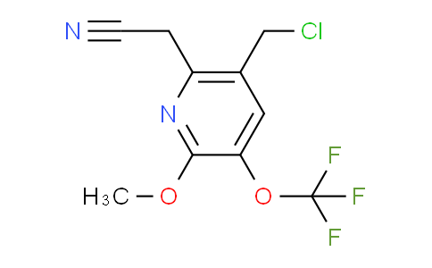 AM150207 | 1805997-21-0 | 5-(Chloromethyl)-2-methoxy-3-(trifluoromethoxy)pyridine-6-acetonitrile