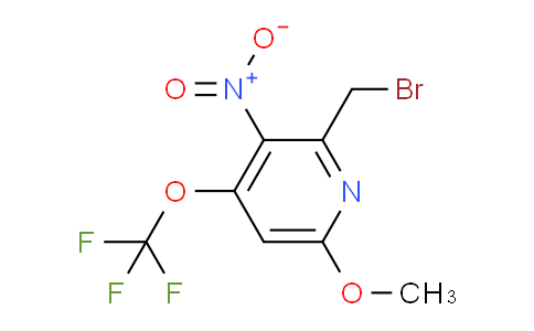 2-(Bromomethyl)-6-methoxy-3-nitro-4-(trifluoromethoxy)pyridine