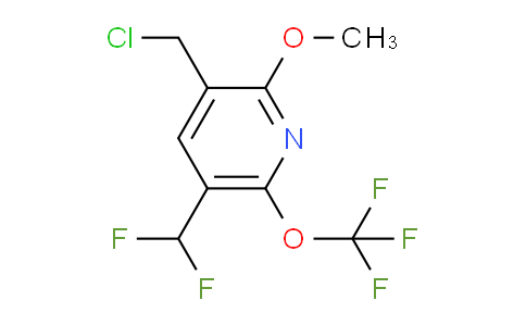 3-(Chloromethyl)-5-(difluoromethyl)-2-methoxy-6-(trifluoromethoxy)pyridine