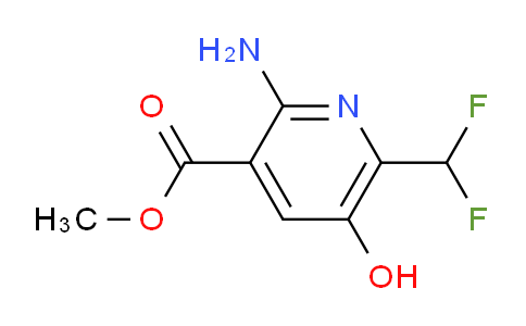 Methyl 2-amino-6-(difluoromethyl)-5-hydroxypyridine-3-carboxylate