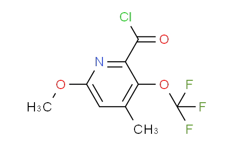 AM150222 | 1806182-45-5 | 6-Methoxy-4-methyl-3-(trifluoromethoxy)pyridine-2-carbonyl chloride