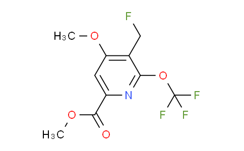 AM150223 | 1805097-55-5 | Methyl 3-(fluoromethyl)-4-methoxy-2-(trifluoromethoxy)pyridine-6-carboxylate