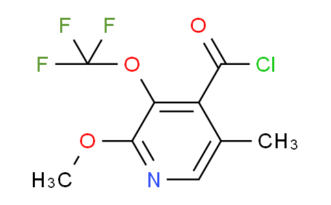 AM150224 | 1806036-54-3 | 2-Methoxy-5-methyl-3-(trifluoromethoxy)pyridine-4-carbonyl chloride