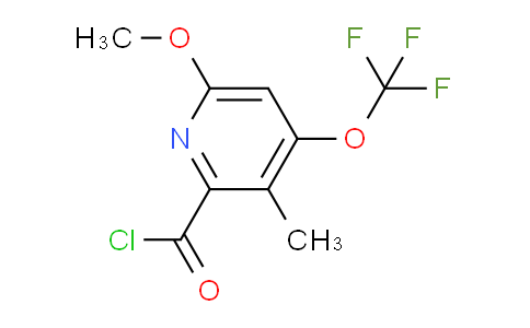AM150225 | 1804002-32-1 | 6-Methoxy-3-methyl-4-(trifluoromethoxy)pyridine-2-carbonyl chloride