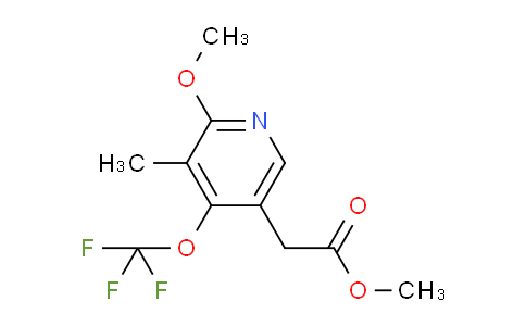AM150233 | 1804357-67-2 | Methyl 2-methoxy-3-methyl-4-(trifluoromethoxy)pyridine-5-acetate