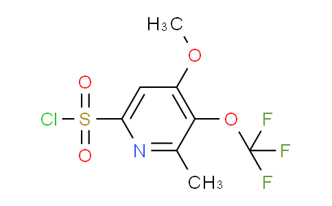 AM150236 | 1806146-84-8 | 4-Methoxy-2-methyl-3-(trifluoromethoxy)pyridine-6-sulfonyl chloride